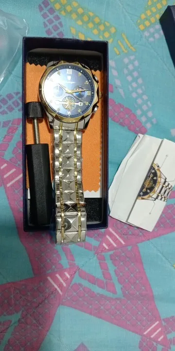 POEDAGAR Luxury Men's Quartz Watch photo review