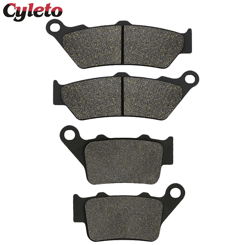 

Motorcycle Front Rear Brake Pads for Honda CB500 NX650 Dominator 97-03 NX 500 Dominator 97-99 FX 650 Vigor 99-03 SLR 650 97-98