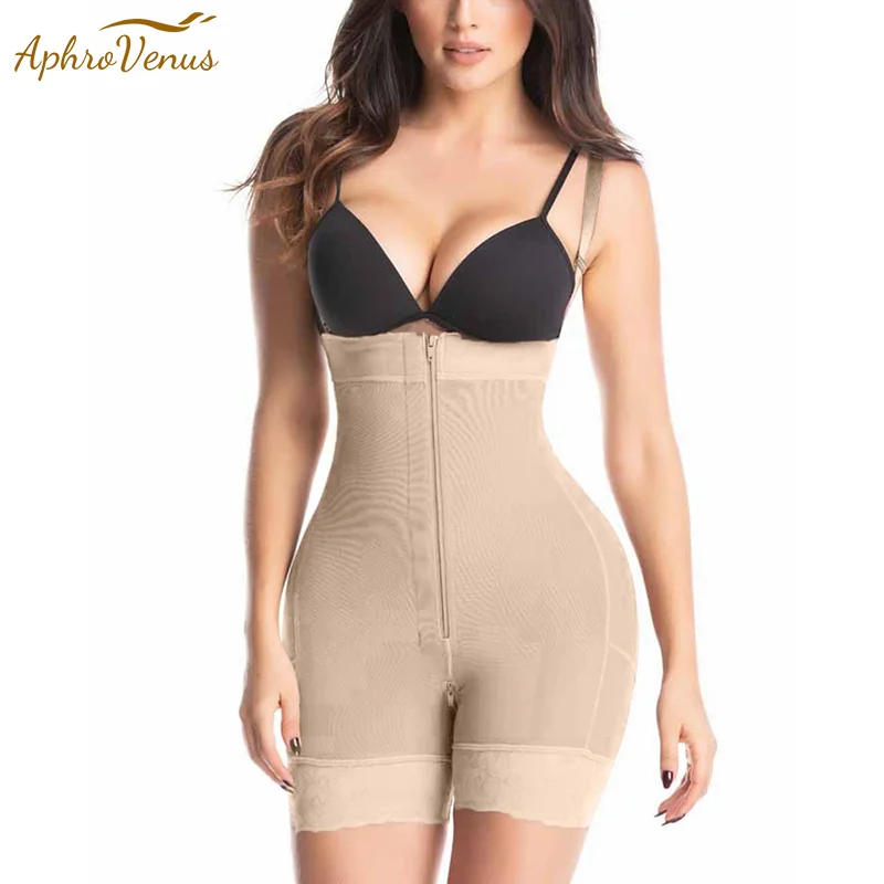 

Fajas Colombianas Postpartum Recovery Adjustable Shapewear Slimming Lace Body Shaper Post Op Surgery Supplies Buttocks Lifts