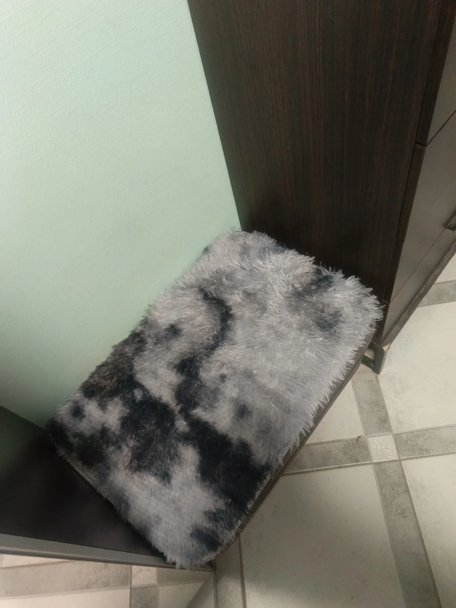 VIKAMA Silk Wool Bedside Rug Living Room Bedroom Baby Room Soft Home Décor Rug photo review