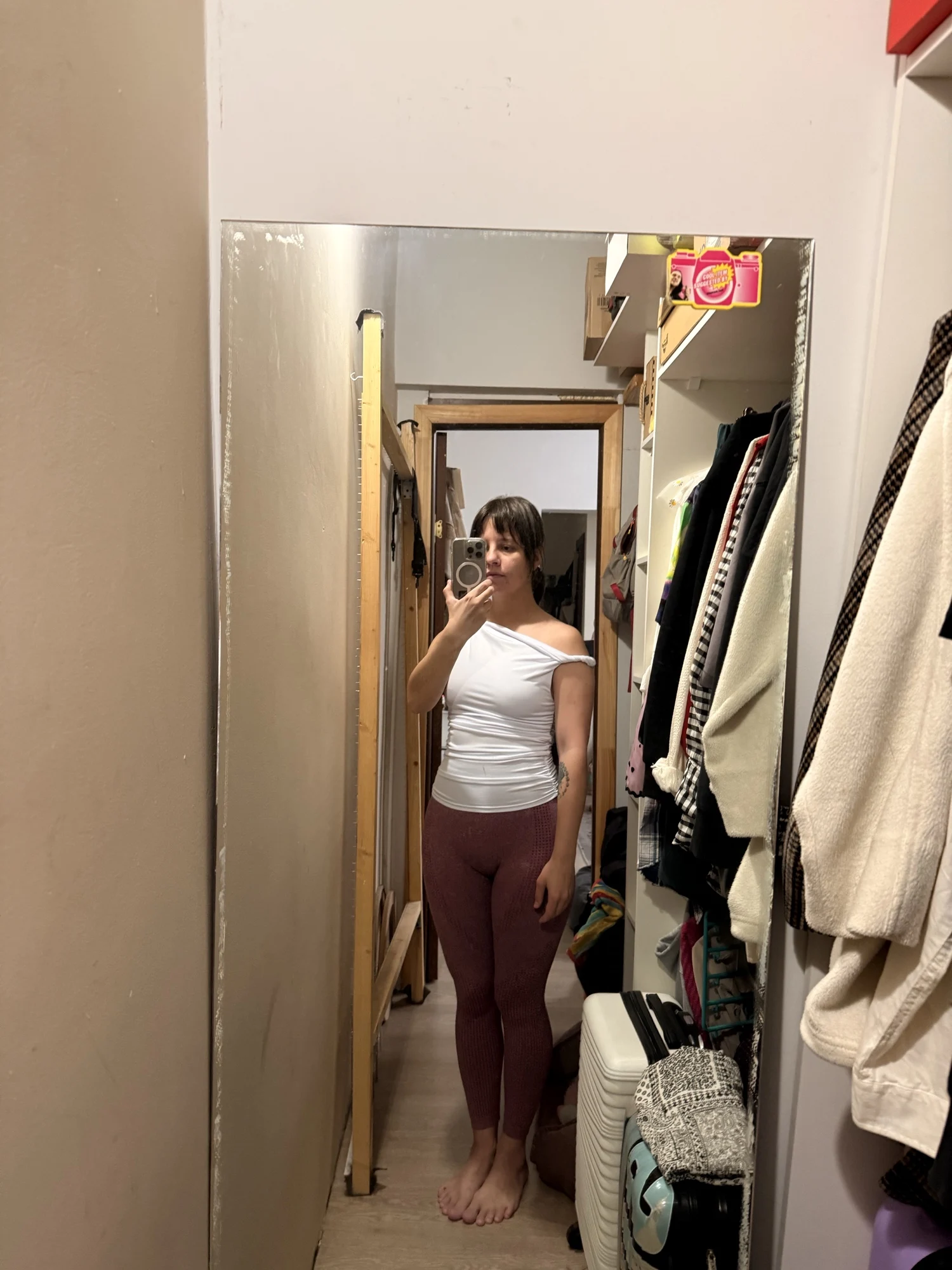 Effortless Off-Shoulder Summer Tank Top with Ruching photo review