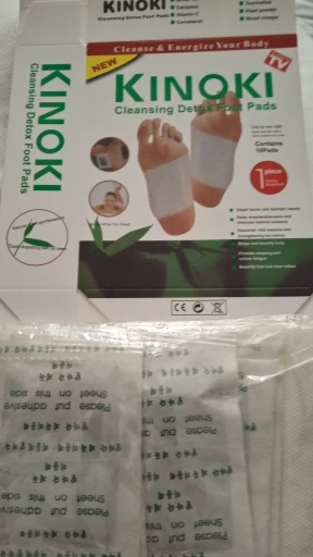 Kinoki Kräuter Detox Pads – Natürlich gesunde Füße für besseren Schlaf! photo review