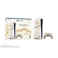 Sony PlayStation 5 Slim – Ghost of Yōtei Gold Limited Edition Bundle, 4K Gaming Console