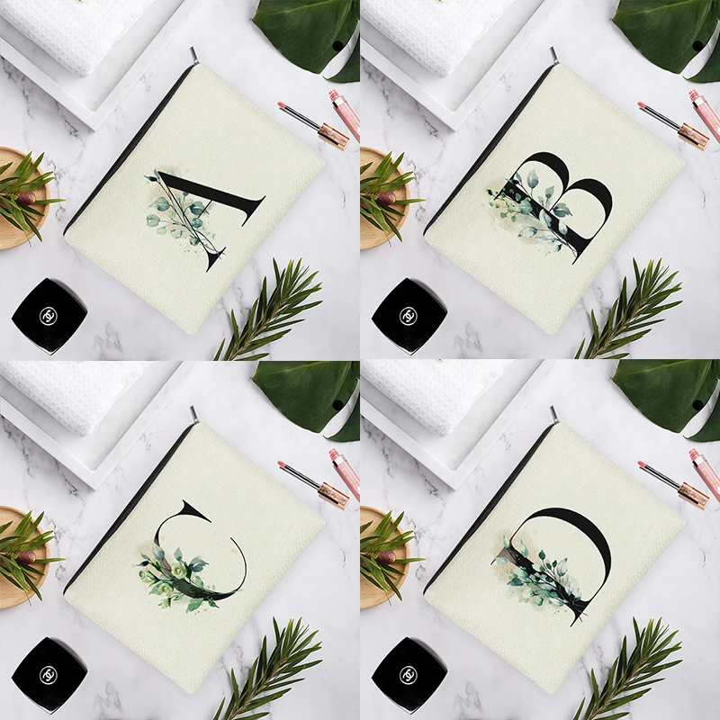 

Современные свежие зеленые, розовые, черные английские алфавиты, фотоальбом для женского макияжа, Свадебный карандаш, органайзер 15x2 2 см/18x25 см