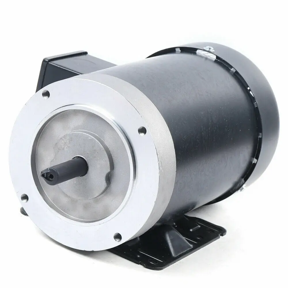 2HP 3 Phase Electric Motor 56C Frame Shaft  230/460V Volt Base-Mounted 3450RPM