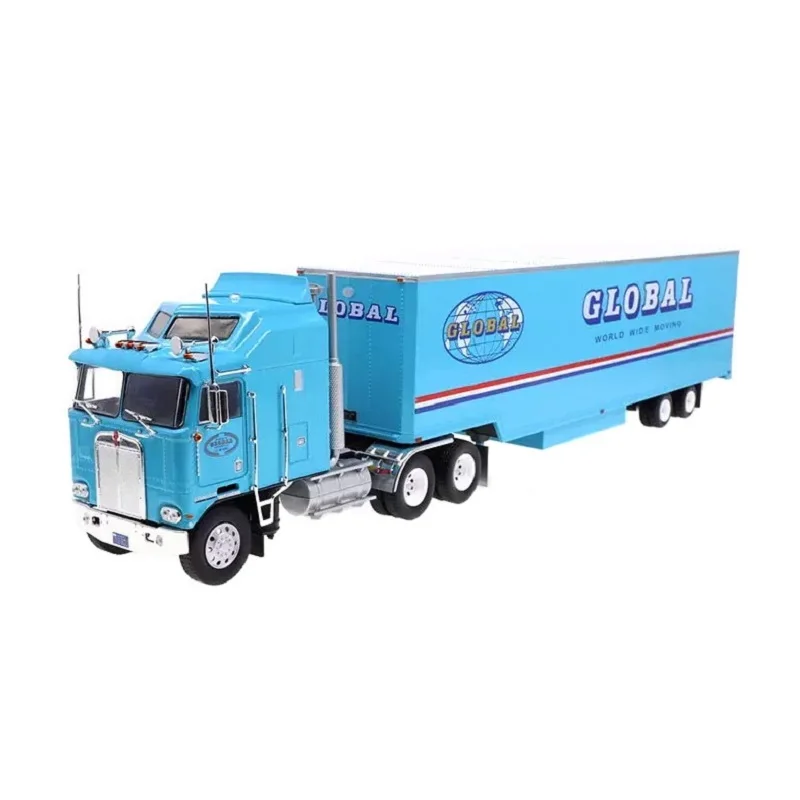 Altaya, American Truck Kenworth K100 Aerodyne 1980, Scala 1:43, Miniatura Pressofusa Da Collezione, Collezione Di Camion Americani Giganti Autostrade 