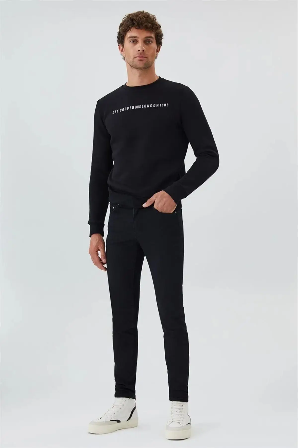 Lee Cooper Jeff Men's Jeans, Skinny Fit New Season Quality Denim Men Trausers, Casual Men Jeans Daily Comfort Tough