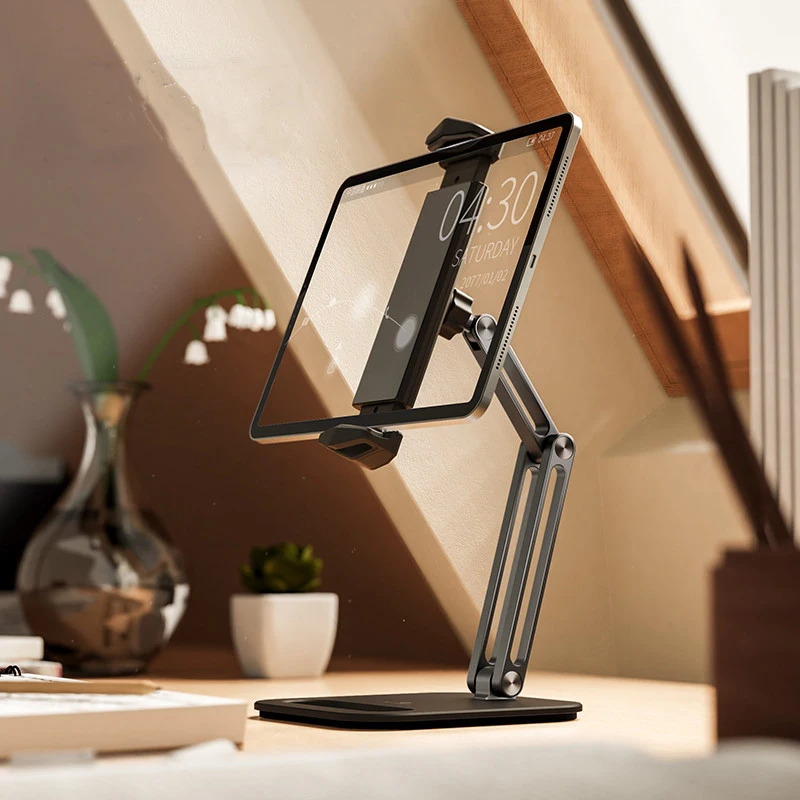 Zyp47 Hot Selling Adjustable Tablet Bracket Heavy Duty Aluminum Stand