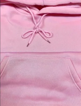 2 Pack Solid Drawstring Hoodie, Casual Long Sleeve Hooded Sweatshirt With Kangaroo Pocket For Fall & Winter, Women's Clothing 5