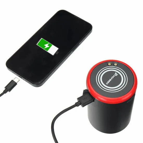 POPDEER PD-E Pro Multifunktionale 4-in-1 Kabellose Luftpumpe, Autowaschpistole, Staubsauger, Kabelloses Ladegerät – Detail 8