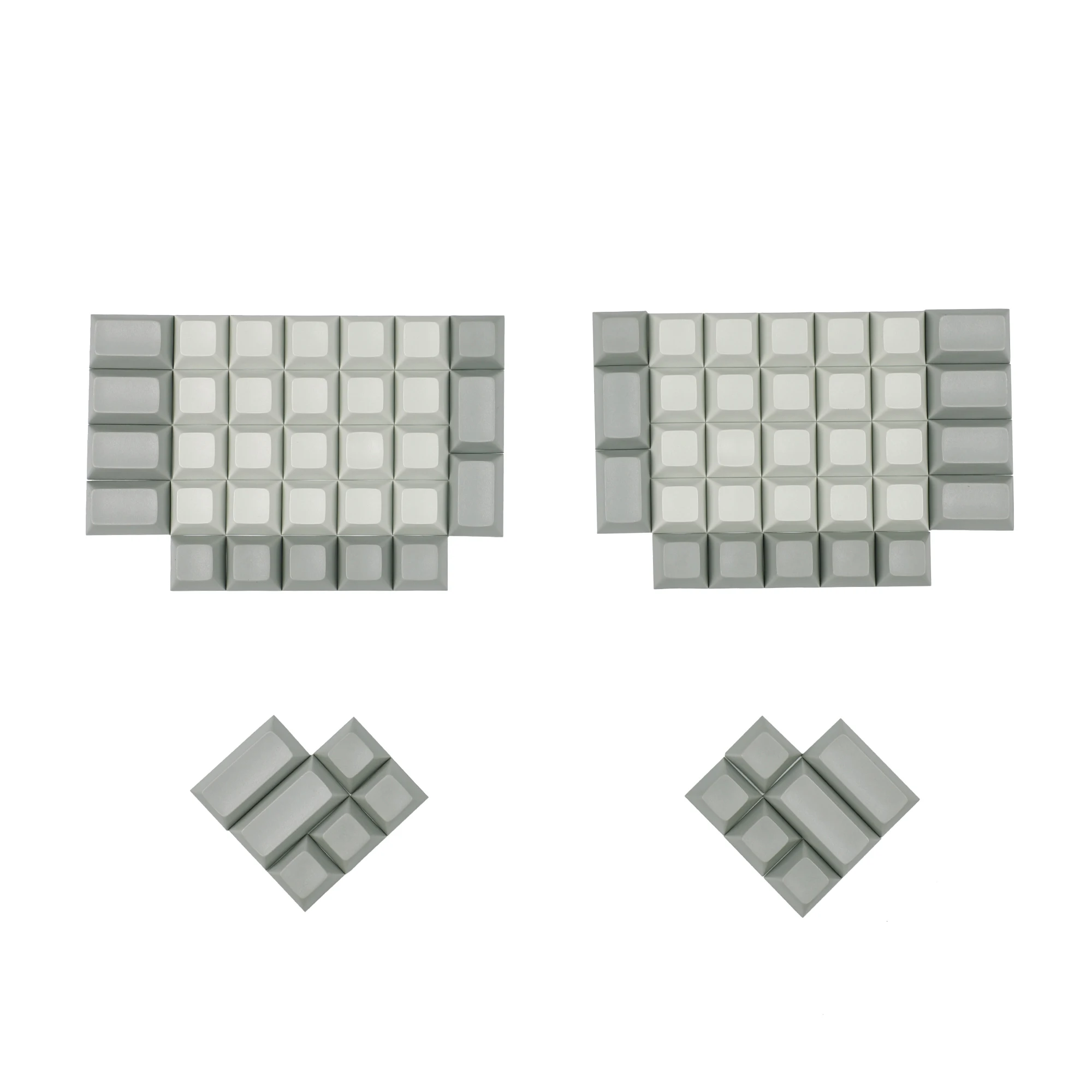 Ymdk-dsa Perfil Pbt em Branco Keycap Grupo Ergo Ergodox Planck Preonic Lily 58 Teclado - Imagem 3