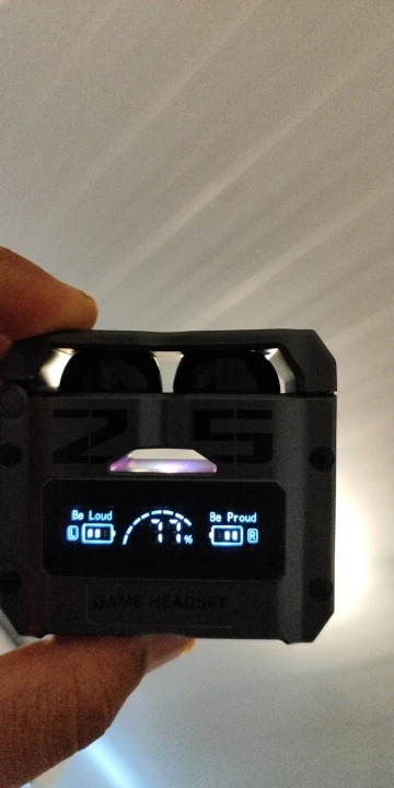 Fone De Ouvido Sem Fio Bluetooth M25 TWS Com Controle De Toque Redução De Ruído Estéreo Para Jogos Microfone - Neverdie Store photo review