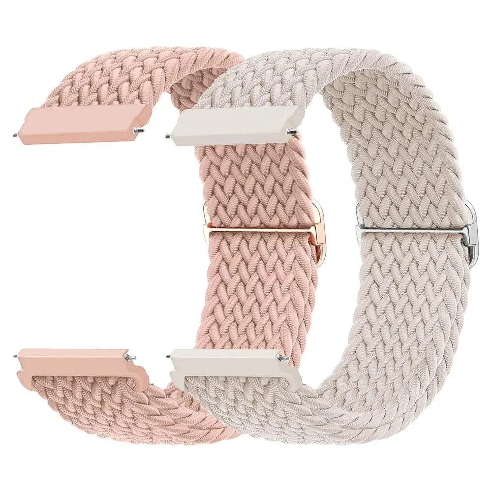 Braided Solo Loop Bracelet Strap - 20mm/22mm Band