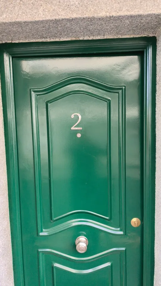 1pc 101mm Modern House Number Outdoor 4 inch Silver Zinc Alloy Apartment Door Numbers Mailbox Address Sign #0-9 With Screws photo review