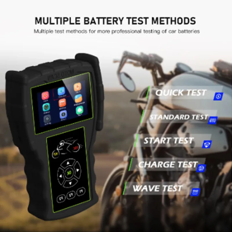 Newest JDiag M100 Pro Motorcycle Diagnostic Tool D87 D88 Function Scanner Simple Version Multi-Language For Brand Motorcycle