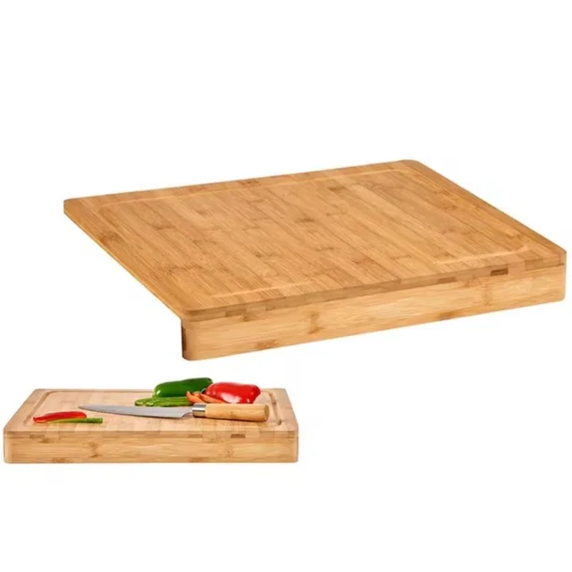  Tablas de cortar acrílicas para encimera de cocina, tabla de  cortar transparente para cocina, tabla de cortar transparente  antideslizante con borde para protector de encimera, hogar, restaurante (18  x : Hogar