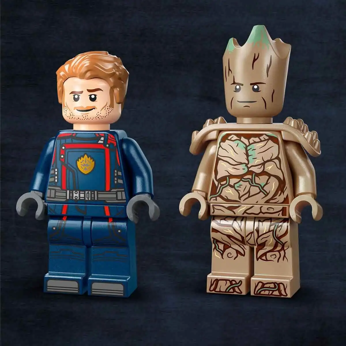 LEGO Marvel Guardians of The Galaxy 3 Groot and Star-Lord Minifigures Gift Headquarters  76253 Super Hero Building Toy Set