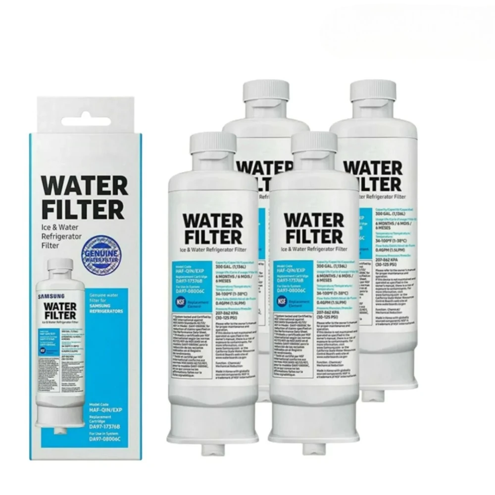 Substituição do Filtro de Água Substituição Compatível com Samsung Haf-qin Rf23m8070sr Haf-qin Exp Da9708006c Da9717376b Packs Substituir