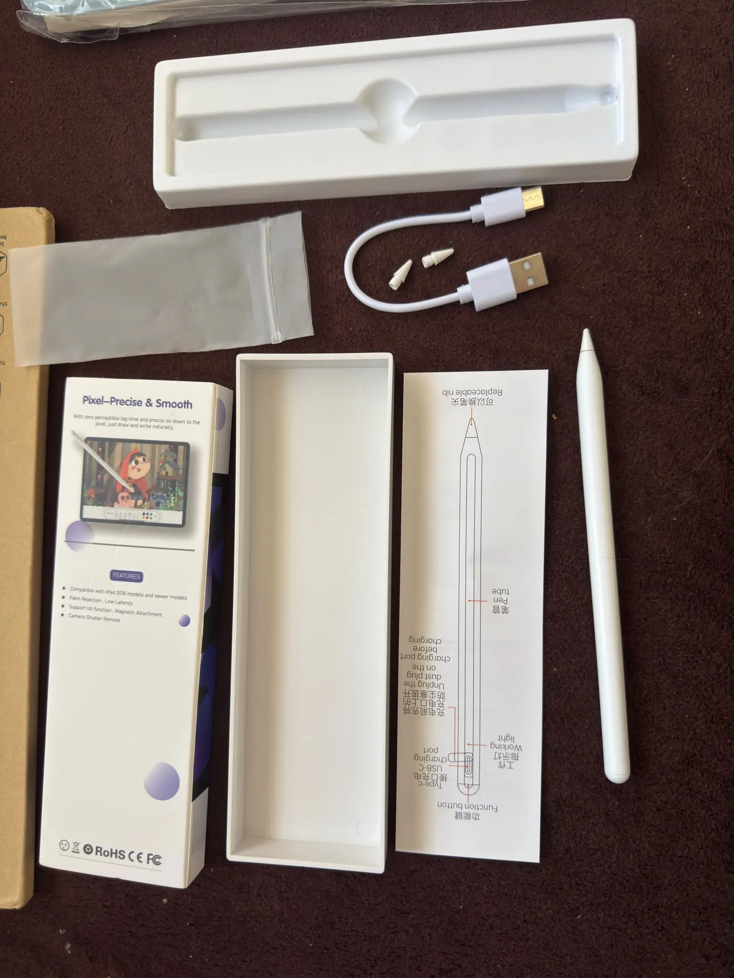 iPad Pro ＋ appleペン Amazon.com: Stylus Pen for iPad 2018-2025, 15 Mins Fast Charge for