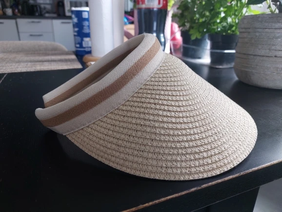 New Women Anti-UV Sun Hats Breathable Adjustable Empty Top Visor Caps for Men Tennis Golf Running Travel Beach Sport Outdoor Hat photo review