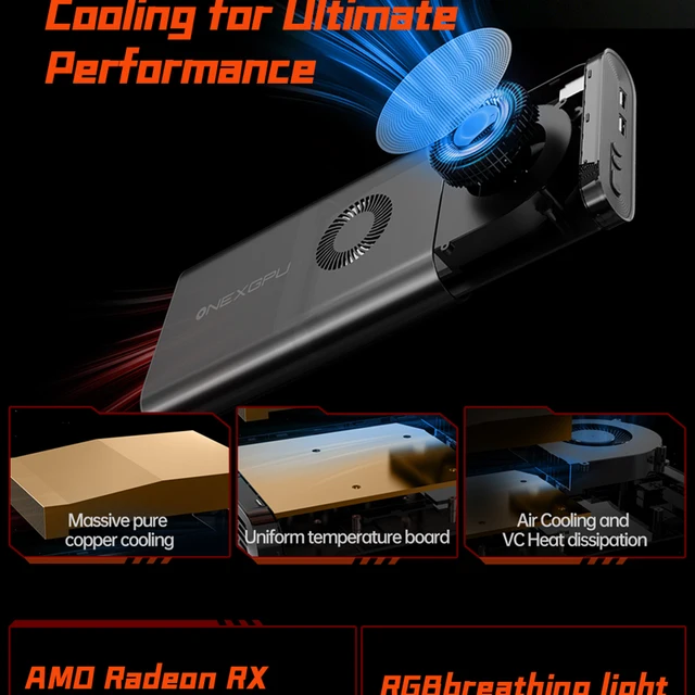 その他 ONEXGPU RX 7600M XT Amazon.com: OneXGPU External GPU with AMD RX 7600M XT 8GB