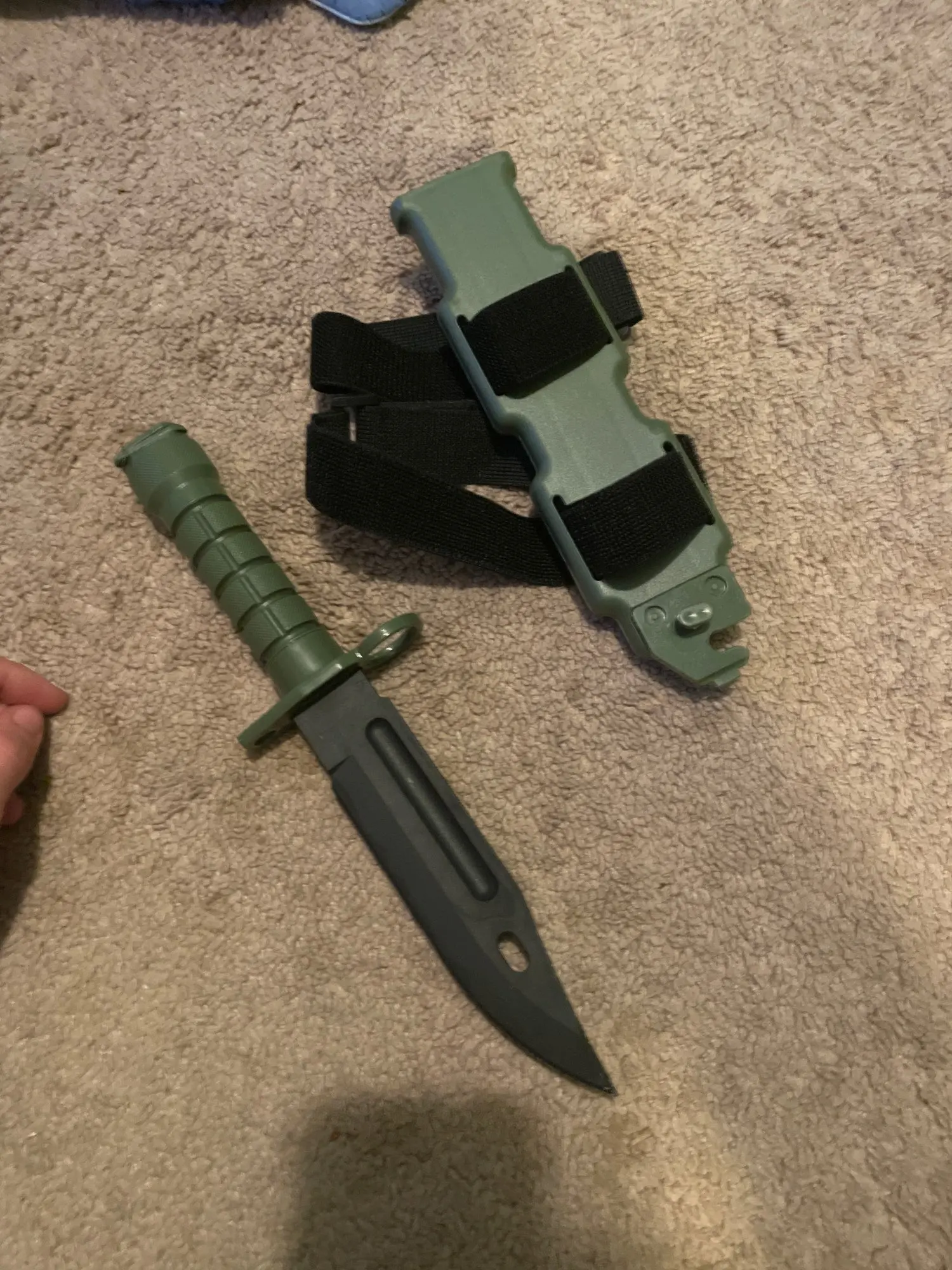 Airsoft combat knife photo review