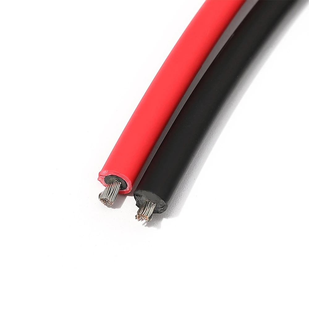 Description Picture 6 of itemGTMT 5-20M Photovoltaic Cable 2.5mm² 4mm² 6mm² Solar Power Cable Wire / TUV Cable for PV Panels Connection Red Black XLPE jacket
