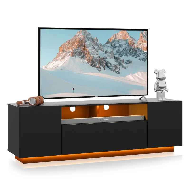 Modern TV Stand with Storage 6