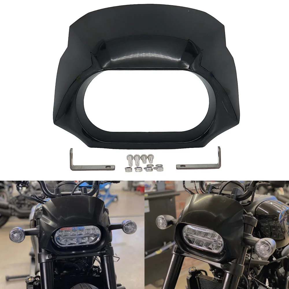 Per Sportster S 1250 Rh1250 Rh 1250 2021 2022 Nuova Moto Nero Bianco Scheinwerfer Maske Lampada Maschera
