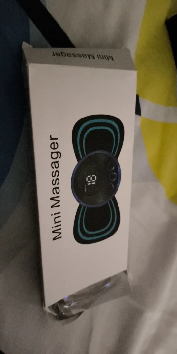 Tragbares EMS Nackenmassagegerät - Muskelstimulator für Nacken- und Rückenschmerzlinderung photo review