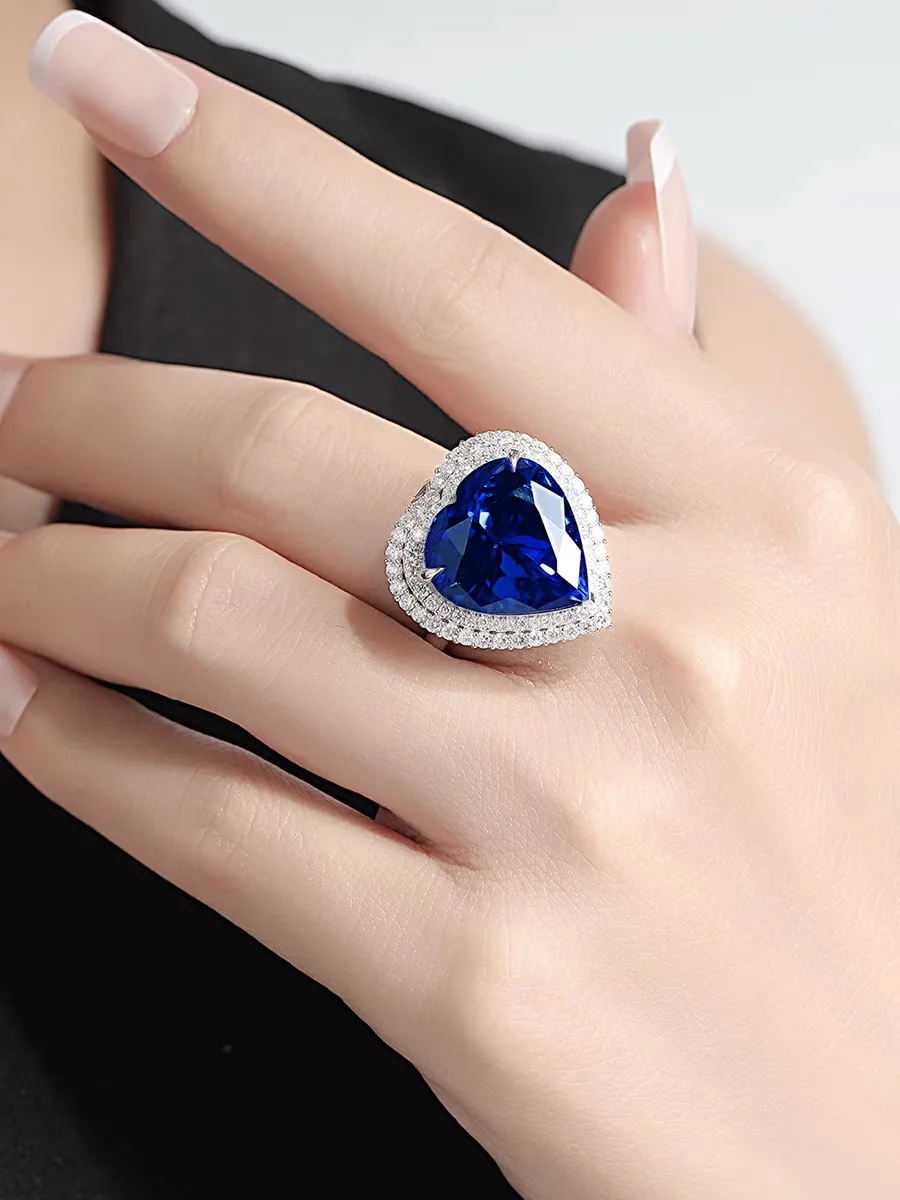 Рисунок 3 - Кольцо из натурального танзанита