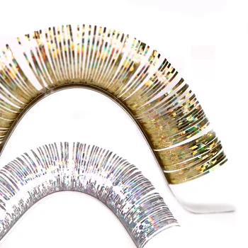 Colorful Tinsel Glitter Lashes Mix Eyelash Extension 4