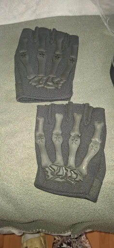 Riding Fingerless Gloves Non-slip Half Finger Gloves for Motorcycle Cycling photo review