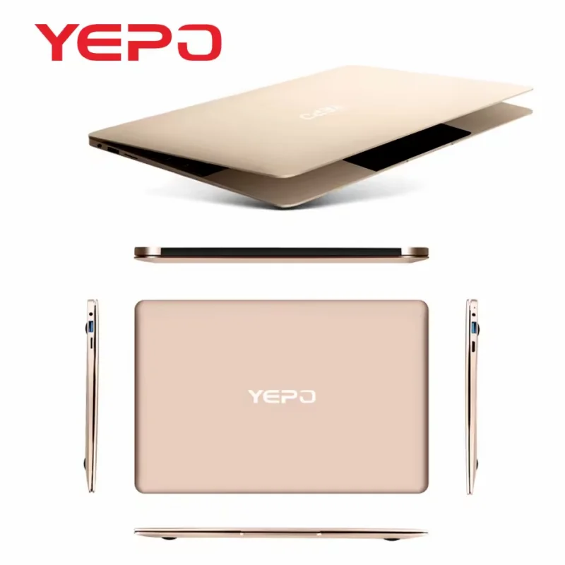 Hot Selling Yepo 13.3 INCH 64Bit Windows 10 Portable Laptop ComputerIntel Celeron N3450 CPU 6GB RAM DDR 64GB ROM 1920x1080IPS 4