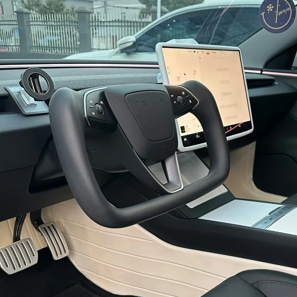 350mmヨークハンドル モデル3 ハイランド YOKE テスラ モデル3 ハイ