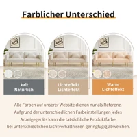 2-местный диван-кровать с регулируемой спинкой и золотыми металлическими ножками. Современный диван-кровать 2-в-1 со встроенной функцией кровати, роскошь. — изображение 4