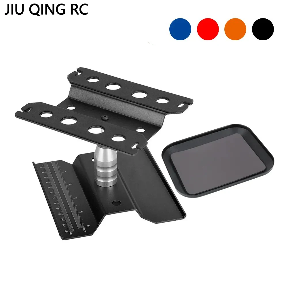 1 Set Rc Toy Workbench Repair Work Station 360 ° Ascensore Rotante Per Traxxas Axial Arrma Redcat 1/10 1/12 1/16 Rc Car