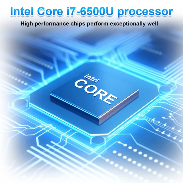 15.6 "Windows 11 Pro i7 Computer portatile da gioco PC Gamer Impronte digitali Sblocco Notebook Intel Core i7 6500U Laptop Retroilluminazione 2