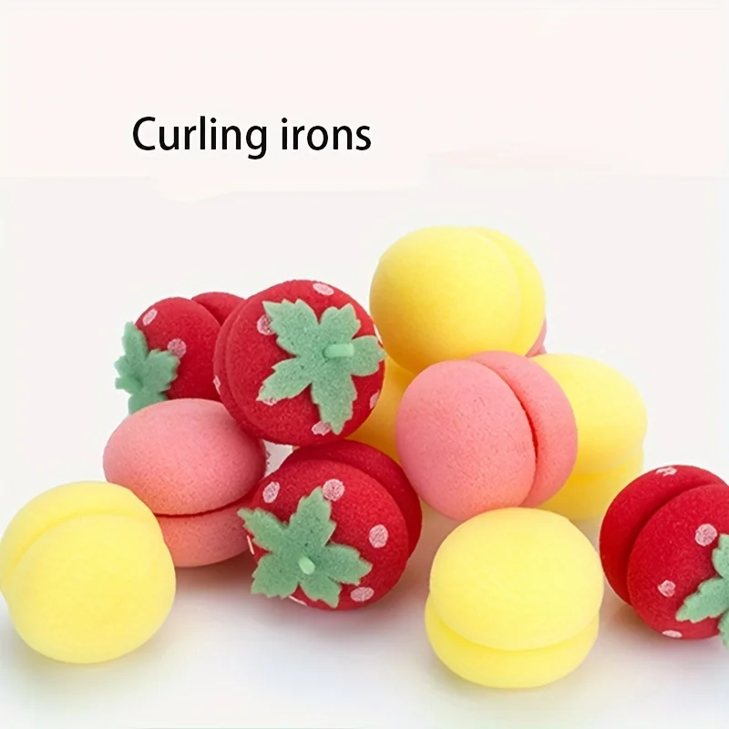 6 pieces of sponge curling balls sleeping curling iron iron soft hair pear curl hair tools