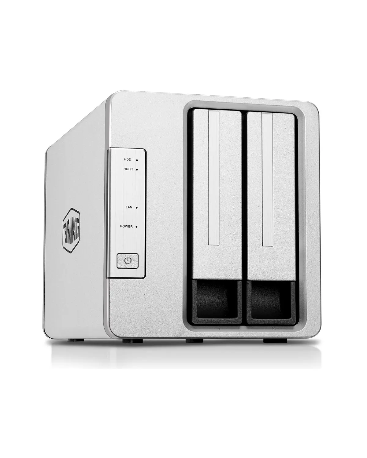 Archiviazione Nas Terramaster F2-223 2Bay Con Cpu Dual-Core N4505, Memoria Ddr4 Da 4Gb, Porta 2.5Gbe X 2, Server Di Archiviazione Di Rete (Diskless)