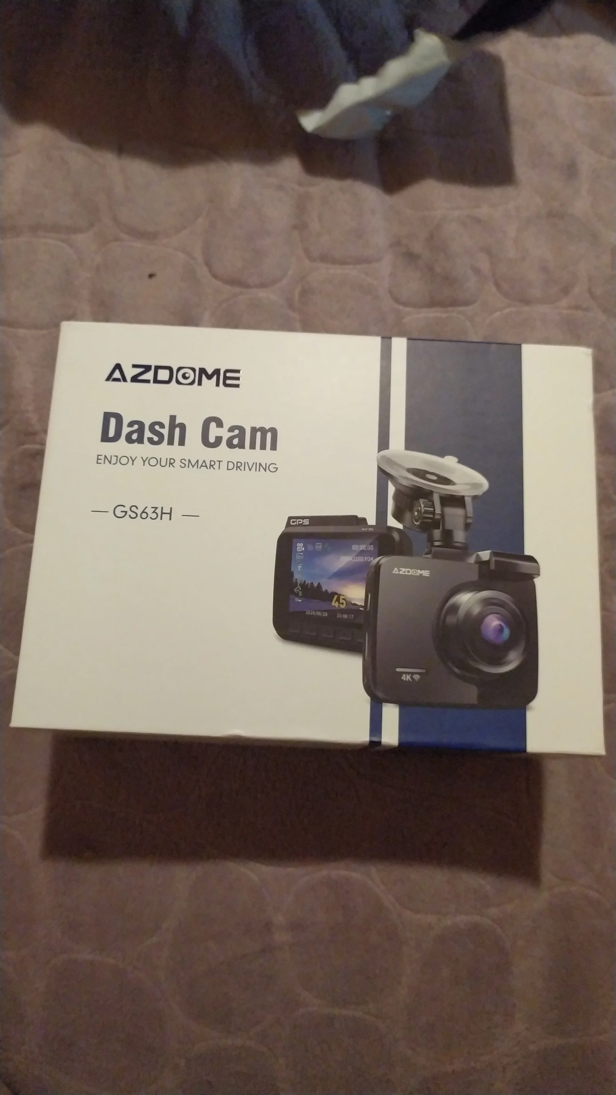 كاميرا دي في ار السيارة AZDOME GS63H Dash Cam بدقة 4K UHD ورؤية