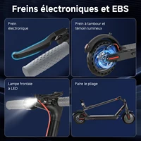 Trottinette Électrique Intelligente SUNNIGOO N7PRO 2026 Améliorée avec APP, Moteur Puissant 350W, Autonomie 36V 30KM, Freinage Double, pour Adultes et Étudiants – Idéal comme Cadeau 3