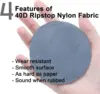 10 Meters Ripstop Nylon Kite Fabric Water Repellent Outdoor Fabric PU Coated Bag Banner Making Cloth Tent Tarp Cover Stuff Sack 4