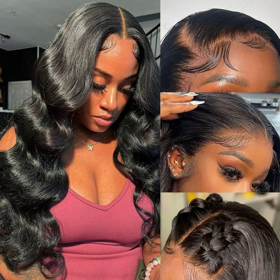 Wholesale Body Wave Human Hair Wigs for Black Women Transparent HD Lace Frontal Closure Wigs Vendor Raw Vietnamese Hair Wig 2