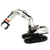 HUINA 1594 RC Excavators for Adults 1:14 Scale Professional Digger Construction Vehicle Hobby Gift RC Tractor Crawler Toy Lights 4