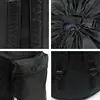 XL heavy-duty laundry backpack with drawstring closure. Ideal for college, travel, or organizing dirty clothes. 5