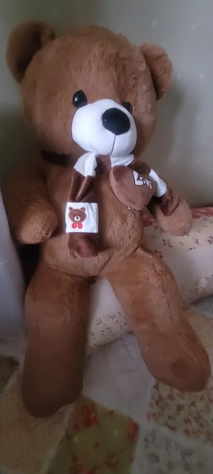 Teddy Bear With Scarf photo review