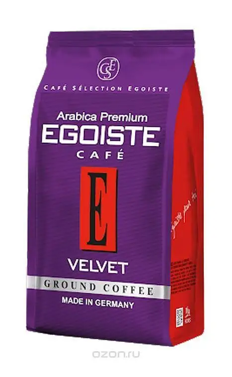 Кофе молотый Egoiste Velvet 200г