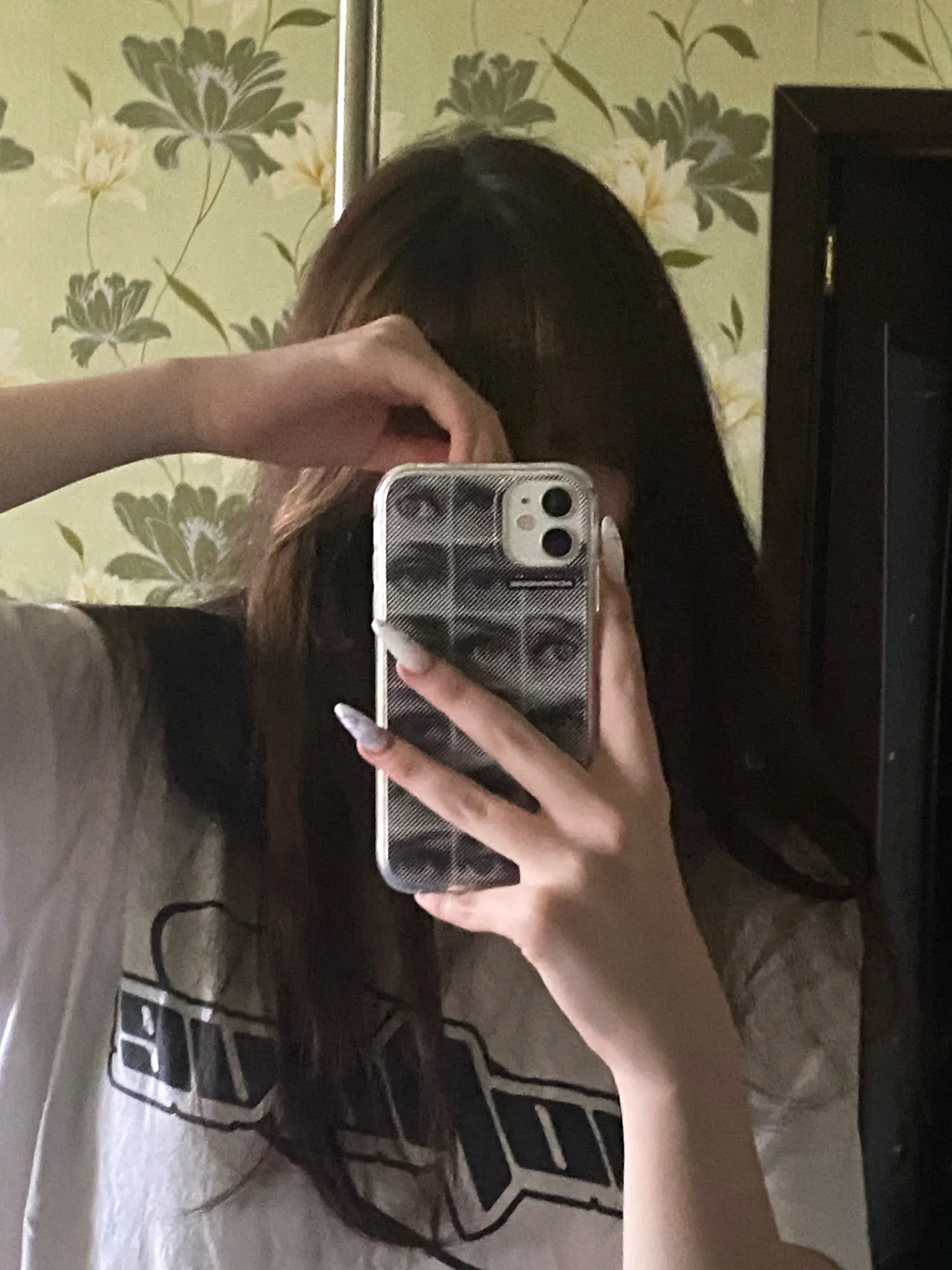 Eyes iPhone Case, customer photo