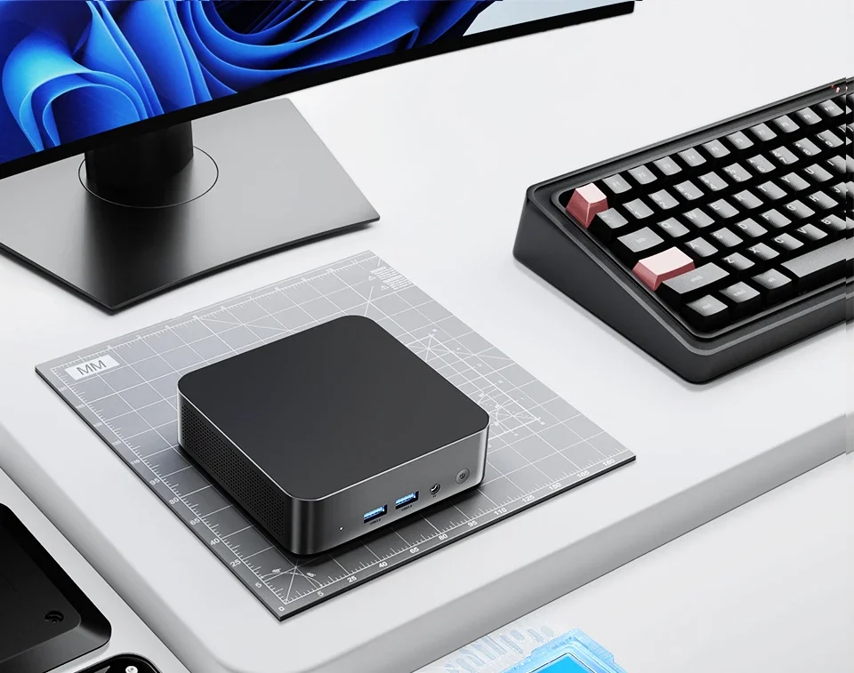 Windows 11 Mini PC 3-screen display Intel Core i9-8950HK/i3-6100U 16GB RAM 1/2TB SSD Mini computer 4K HD Mini Gaming Pc Desktop